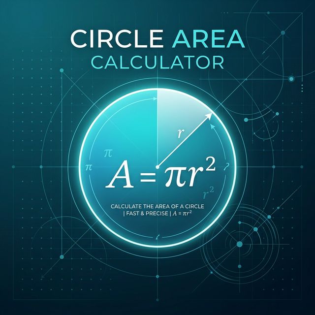 Circle Area Calculator: Formulas, Examples, and Applications